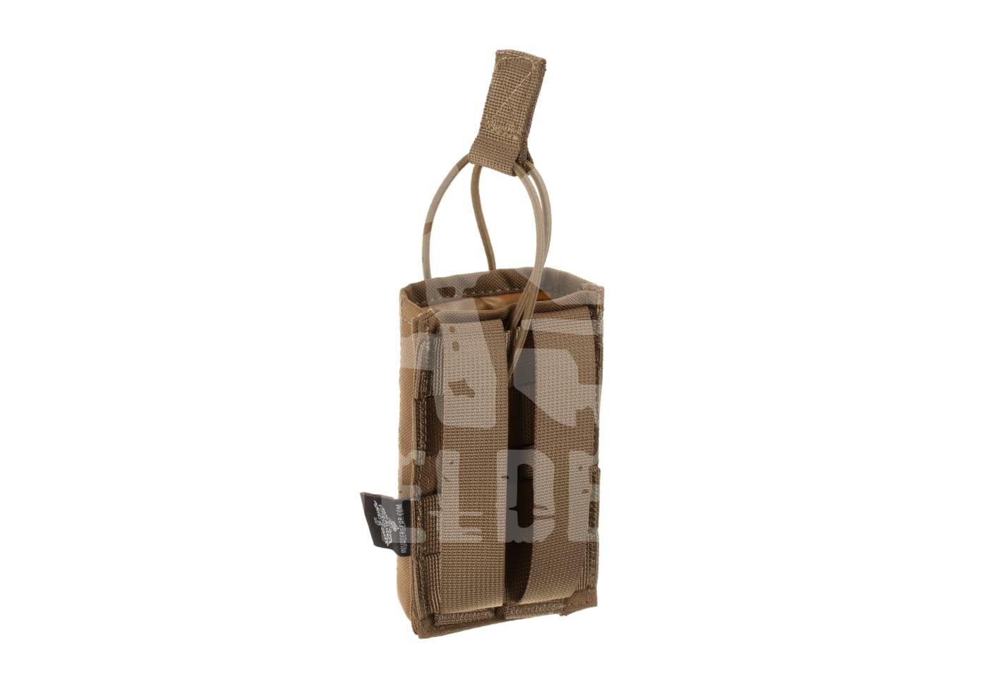 Tarnfarbene Magazintasche mit elastischem Band und Cordura-Stoff. Ideal für Airsoft-Ausrüstung.