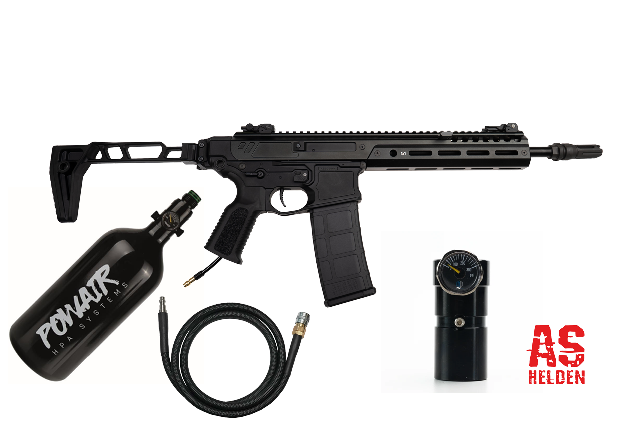 HPA Set Airsoft Helden HR556 10" Black S-HPA - ab 18 Jahren