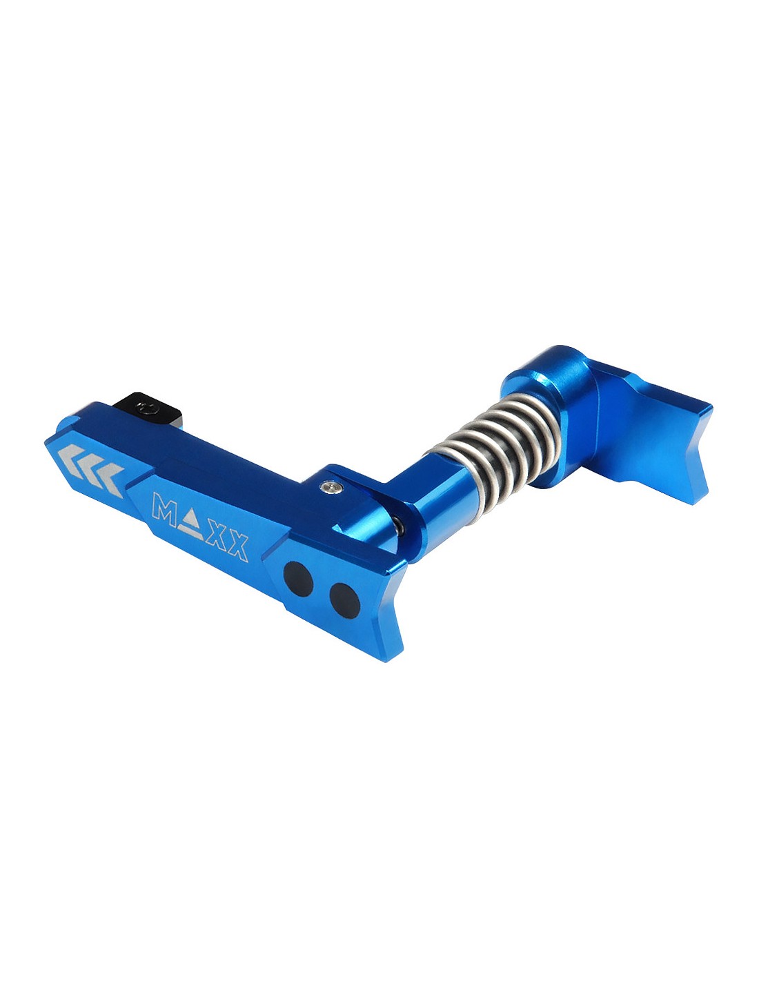 Maxx Model CNC Aluminium Advanced Magazine Release Style A blau | 111645