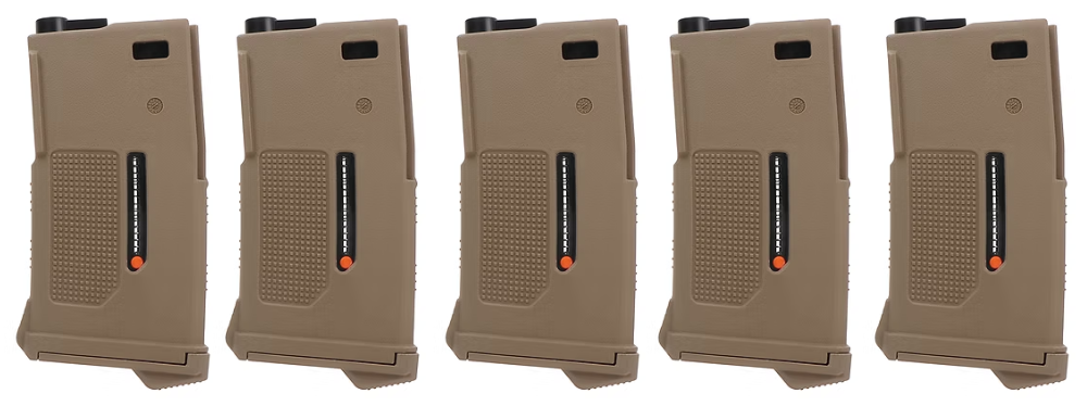 PTS EPM1-S Enhanced Polymer Magazine Short 170rds FDE 5er Set 
