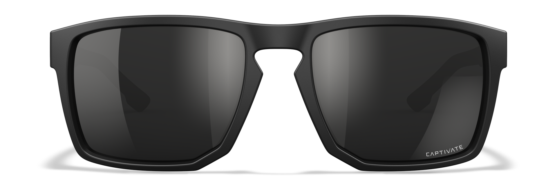 Schwarze Airsoft-Schutzbrille mit getönten Gläsern, bietet hohen UV-Schutz.