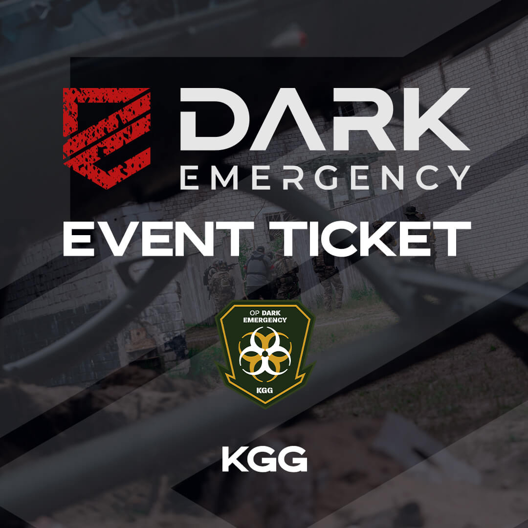 Dark Emergency 2026 - Event Ticket Spieler KGG - Zug: India