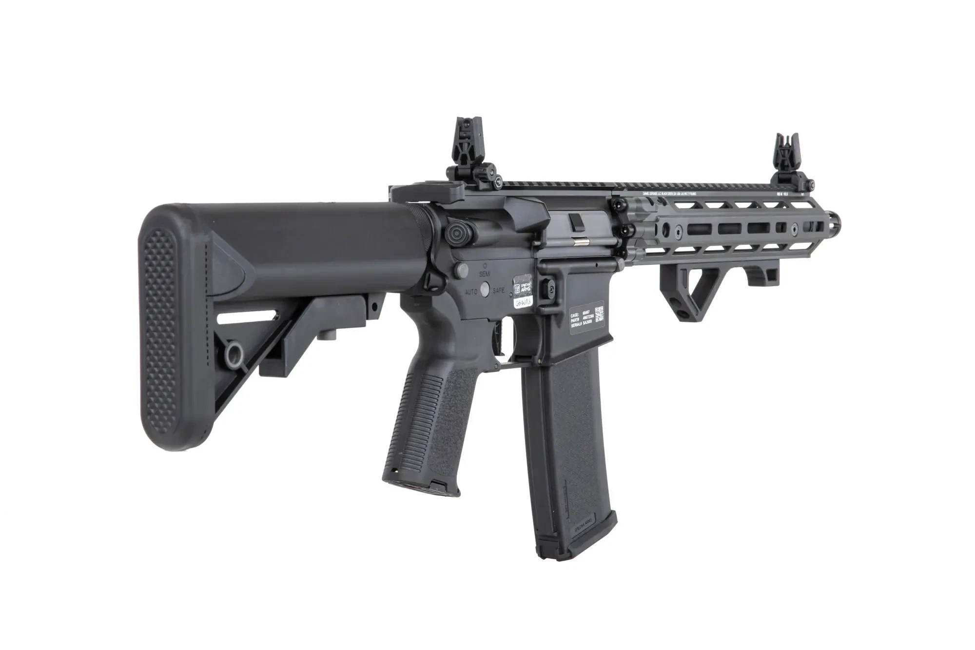 Specna Arms Daniel Defense RIS III SA-P27 Prime mit Gate Aster II Grau S-AEG - ab 18 Jahren