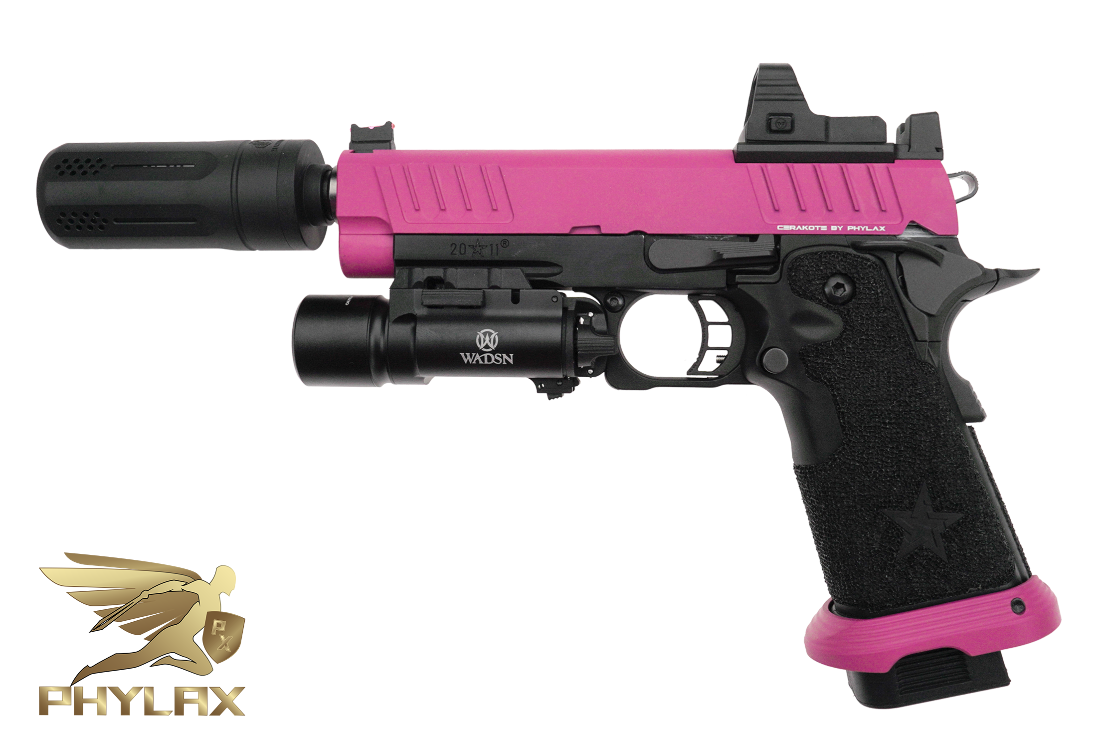 EMG Staccato 2011 P Upgrade S-GBB Phylax Cerakote SIG Pink - ab 18 Jahren