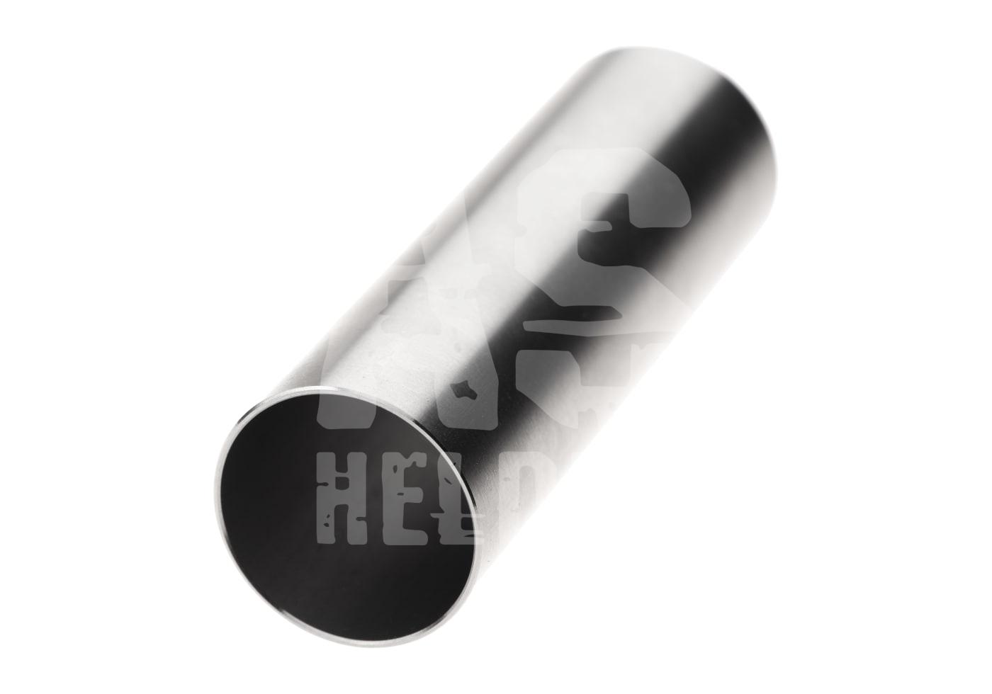 Metallzylinder, glänzend und hohl, für Airsoft-Ersatzteile oder Zubehör geeignet.