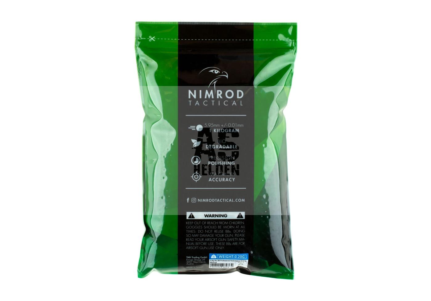 0.20g Bio BB Professional Performance 5000rds - Weiß (Nimrod)
