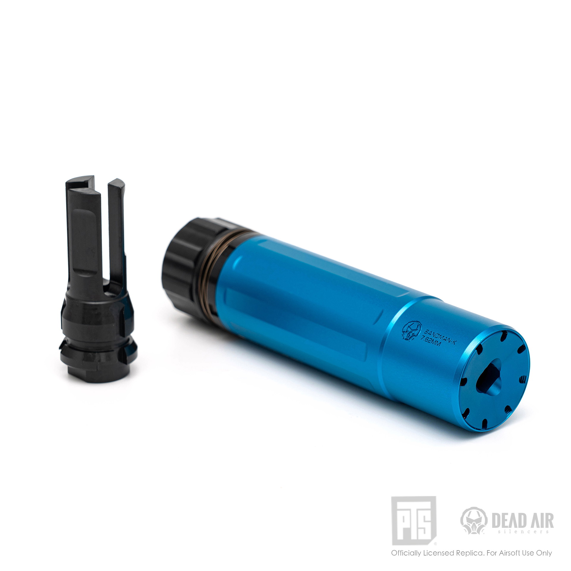 PTS Dead Air Sandman - K Mock Schalldämpfer Dummy Blue