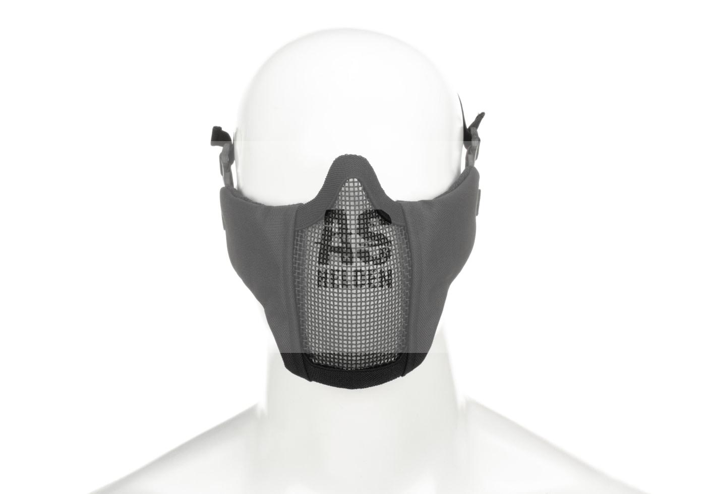 Mk.II Steel Half Face Mask - Schwarz (Invader Gear)