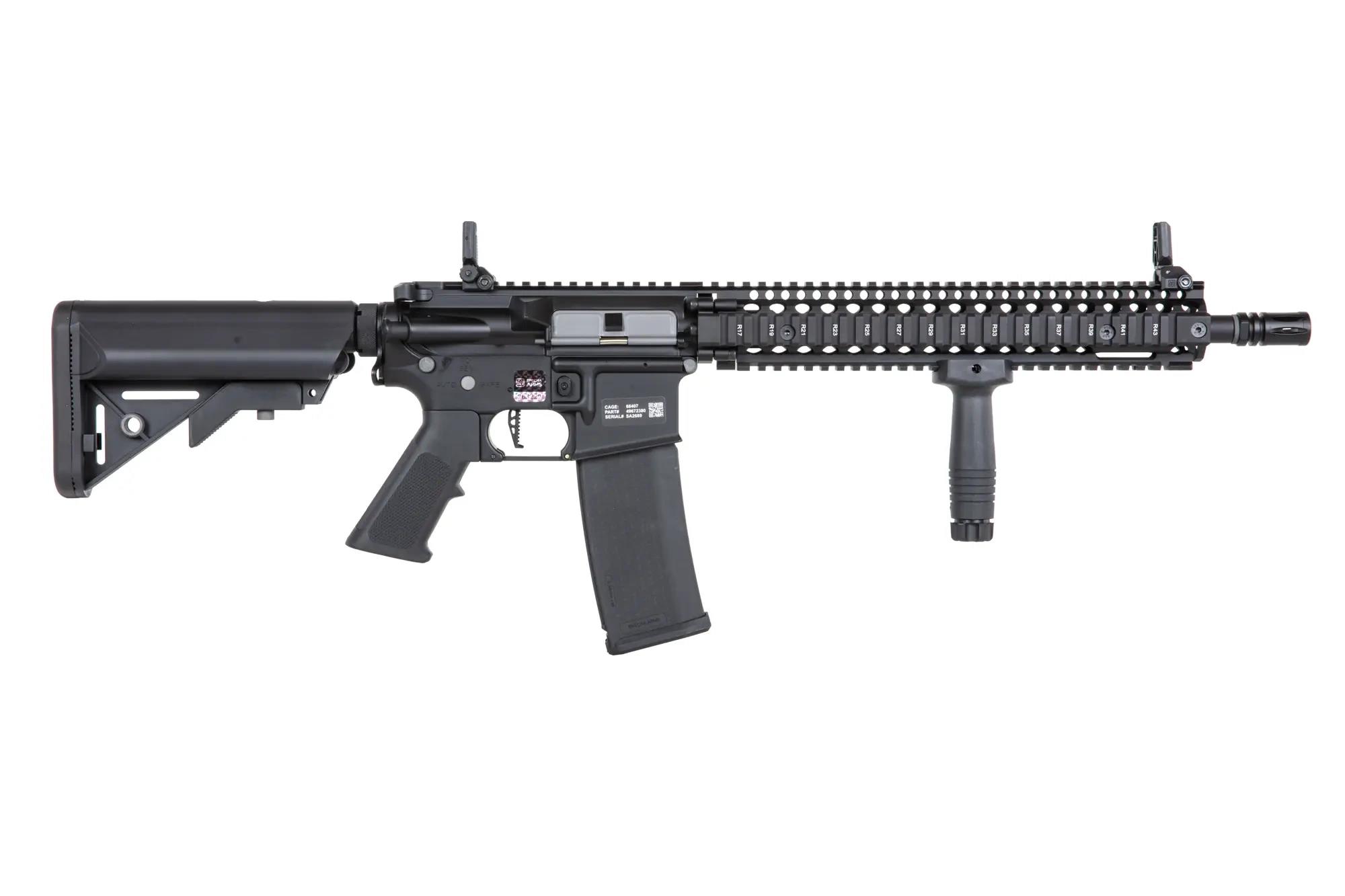 Specna Arms Daniel Defense MK18 "Block II" SA-P26 Prime mit Gate Aster II Schwarz S-AEG - ab 18 Jahren