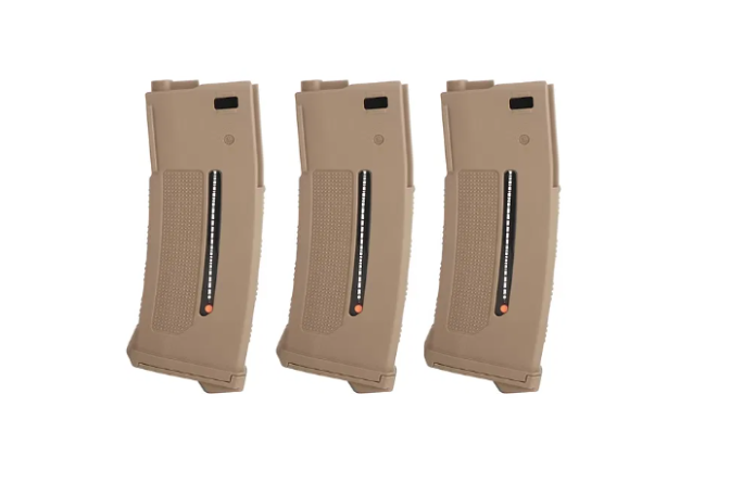 PTS EPM 1 Enhanced Polymer Magazine 250rds FDE 3er Set