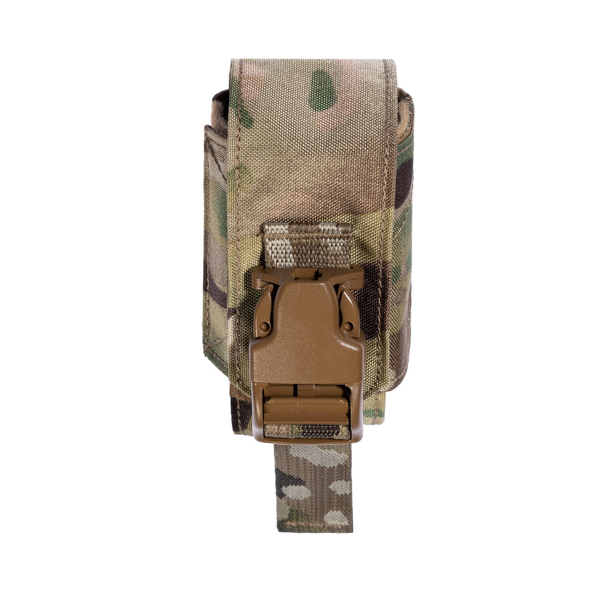Tarnmuster-Tasche mit Schnallenverschluss für Airsoft-Ausrüstung.