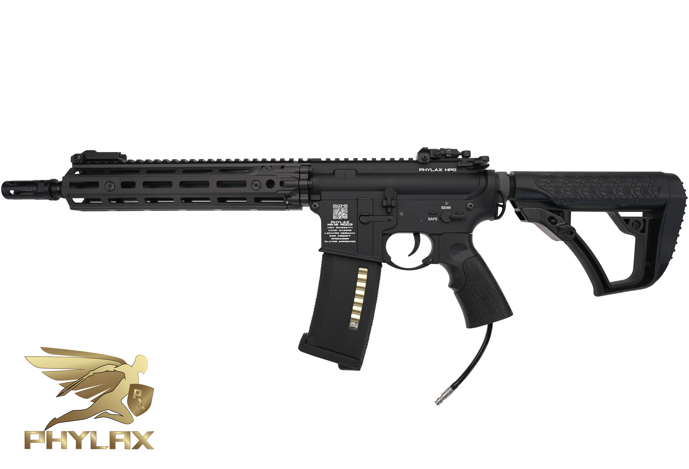 Phylax Advanced HPA MK18 RisIII  Black, Wolverine Inferno Spartan Edition