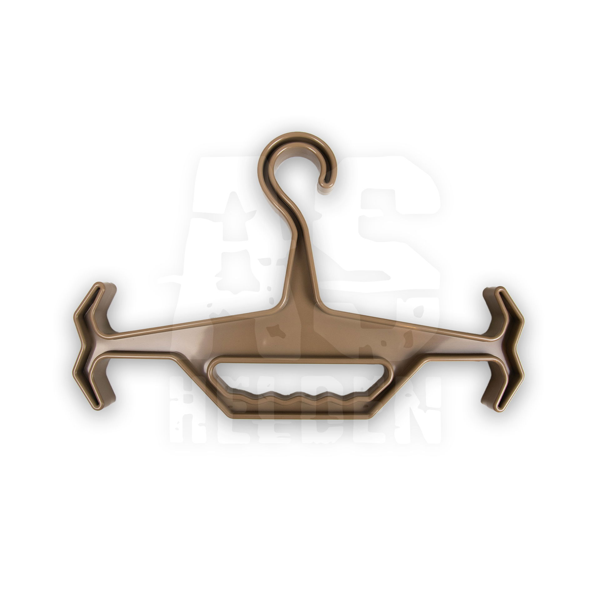 FMA Heavyweight Tactical Hangers  Taktischer Kleiderbügel in Coyote-Braun für Airsoft-Ausrüstung.