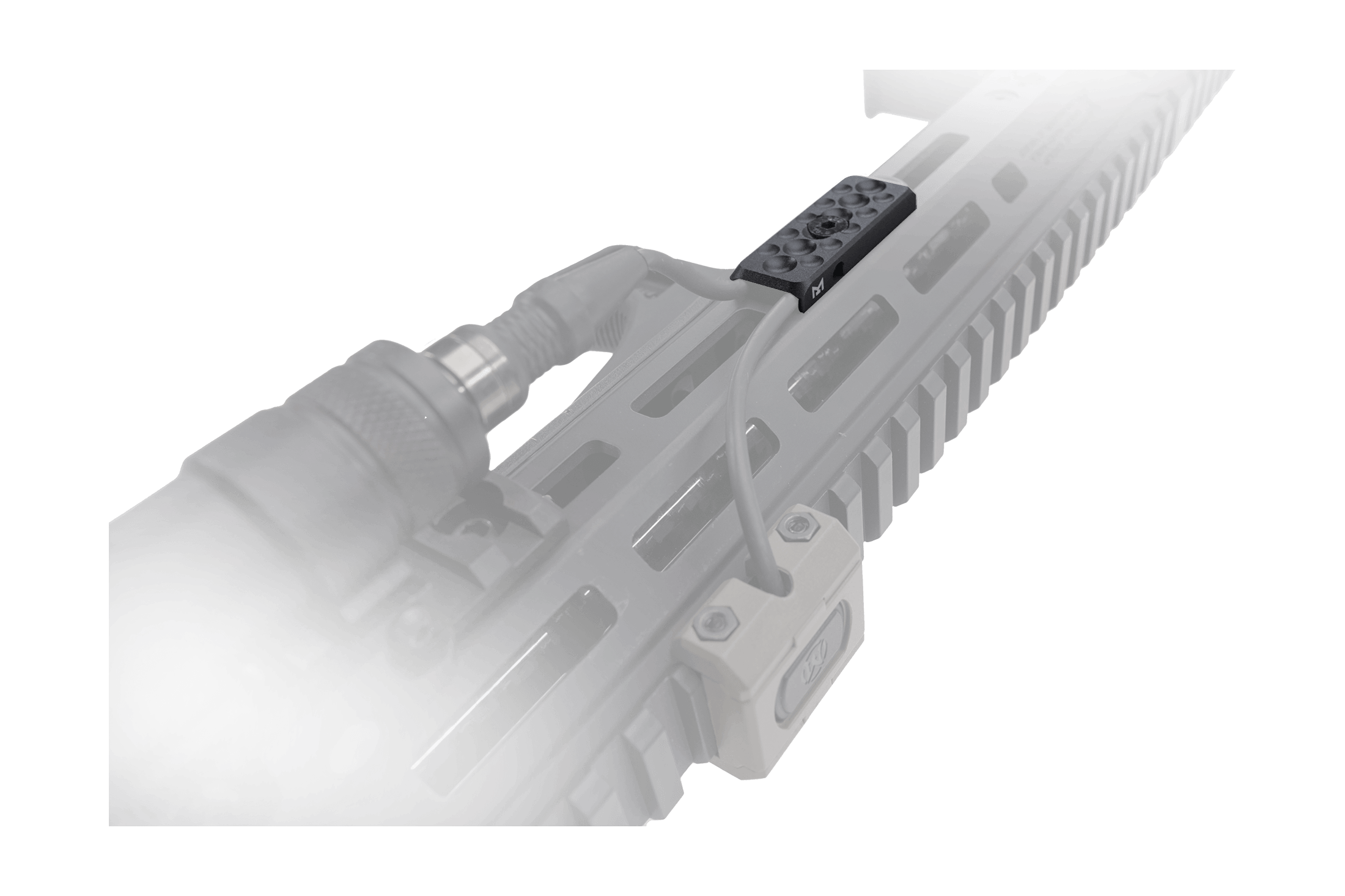 WADSN HC Aluminium Rail Cover für M-LOK & Keymod schwarz