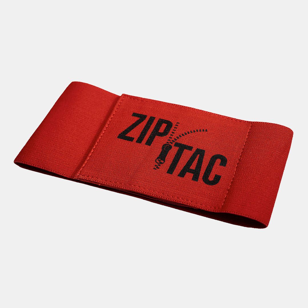 Zip Tac Teamband rot | L/XL