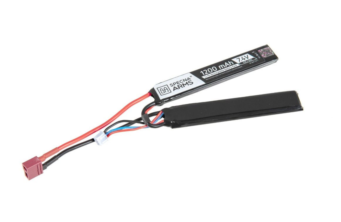 Specna Arms LiPo 7,4V 1200mAh 15/30C Butterfly T-Plug
