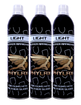 Phylax Green Gas Light, White - 3er Set