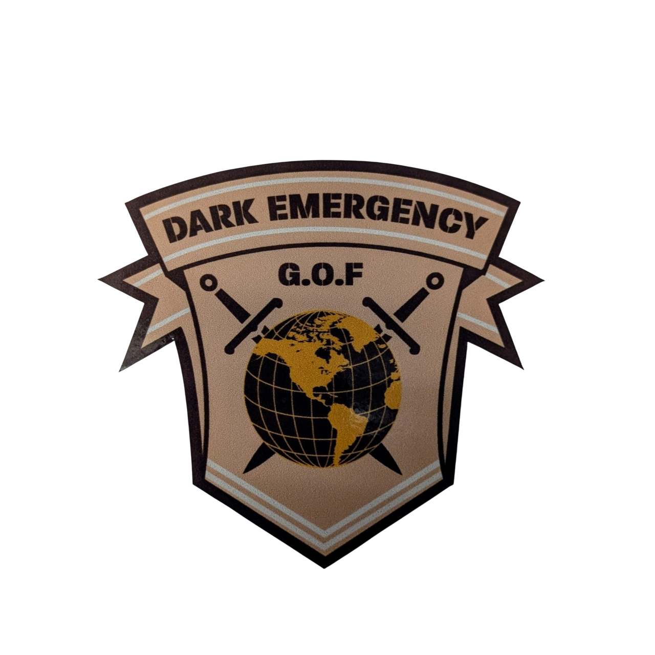 Airsoft Helden Autoaufkleber GOF Logo