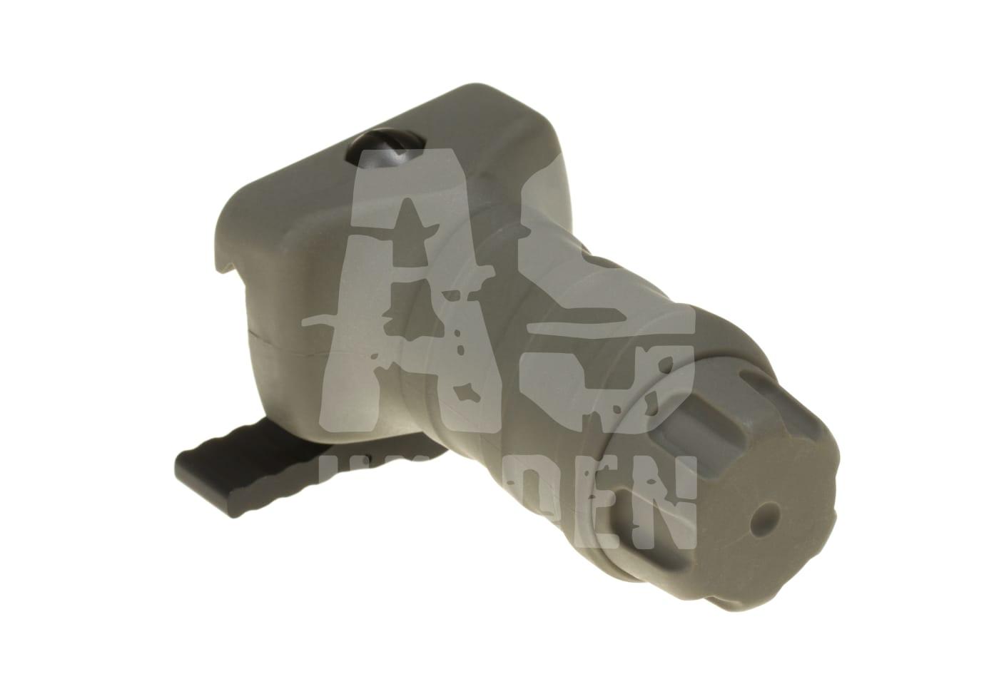 Short Vertical Grip QD Taktischer vertikaler Griff in OD Grün für Airsoft-Waffen.