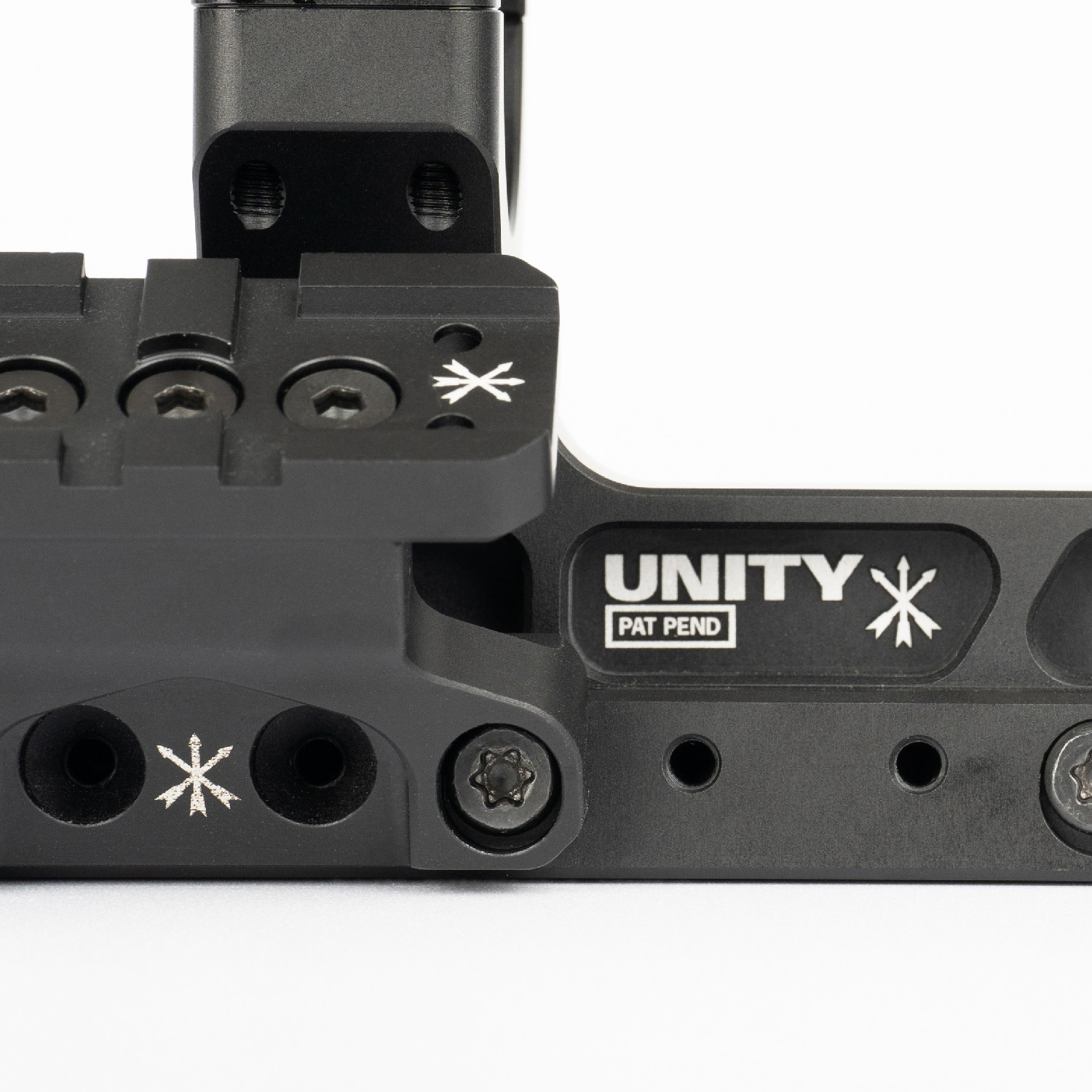 PTS Unity Tactical FAST LPVO Scope Mount 30mm schwarz