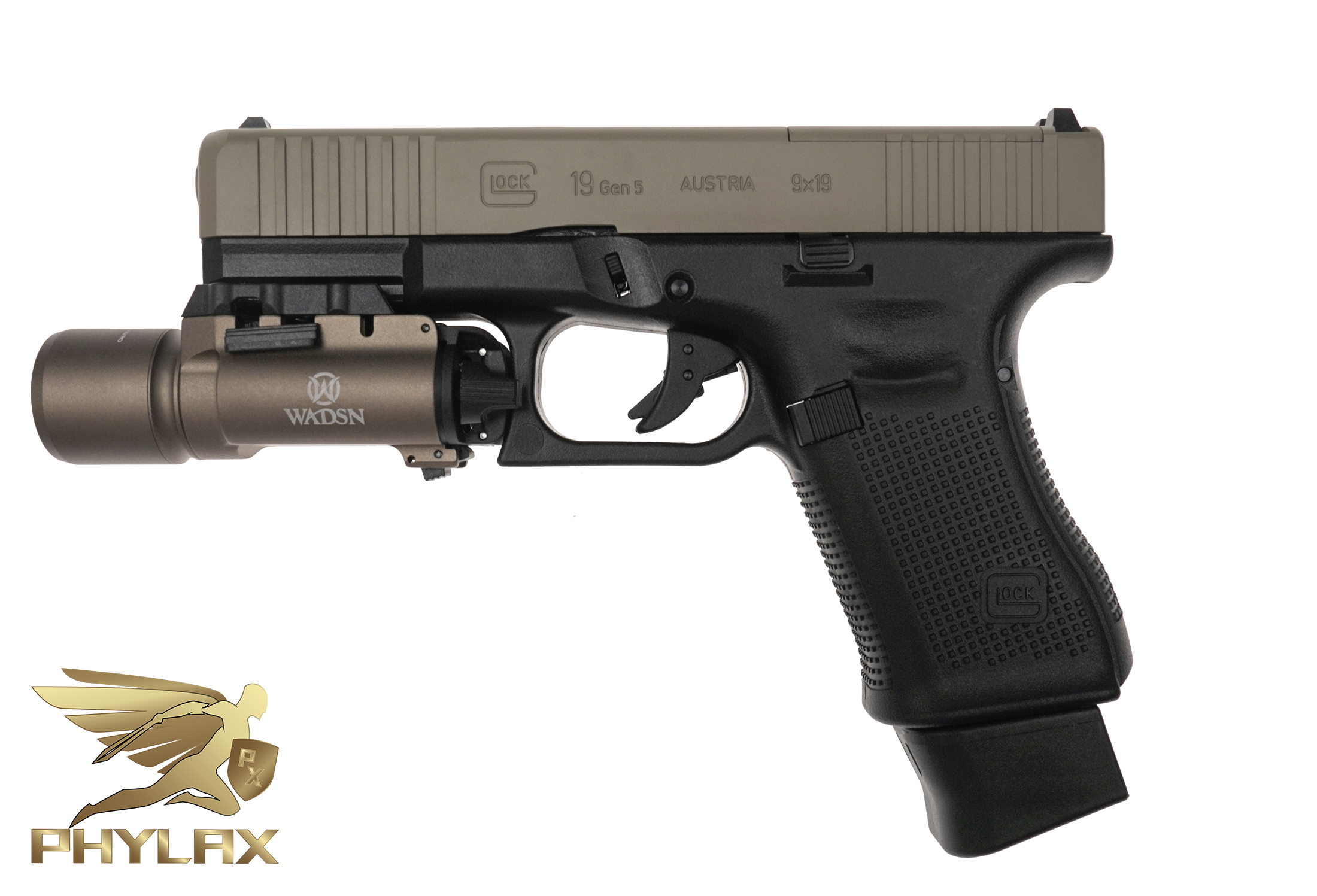 GLOCK 19 Gen5. MOS CO² GBB x CERAKOTE #4