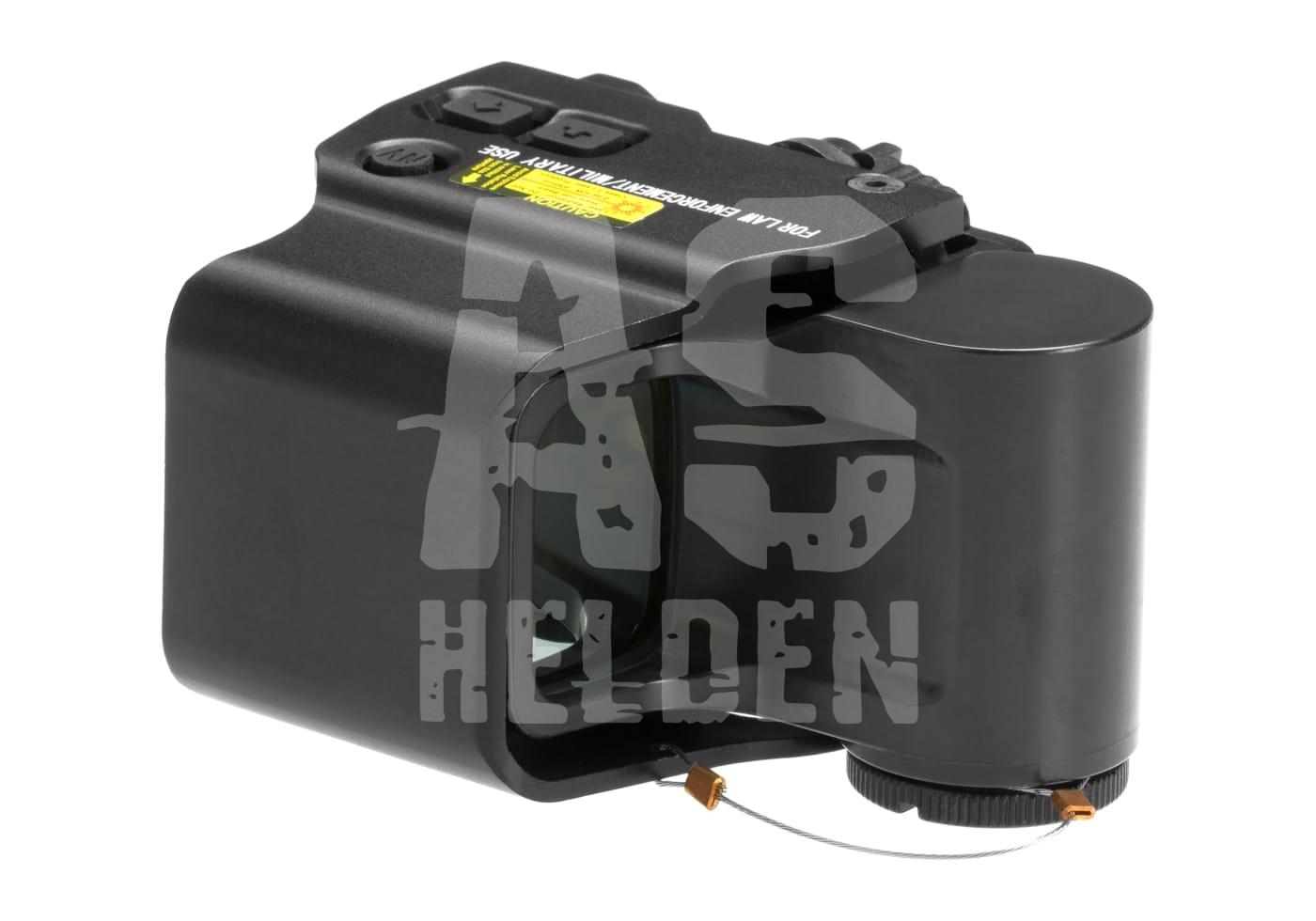 XPS 2-0 Red Dot Taktisches Airsoft-IR-Ziellaser-Modul in Schwarz mit Bedienelementen. Ideal für Präzisionsziel.