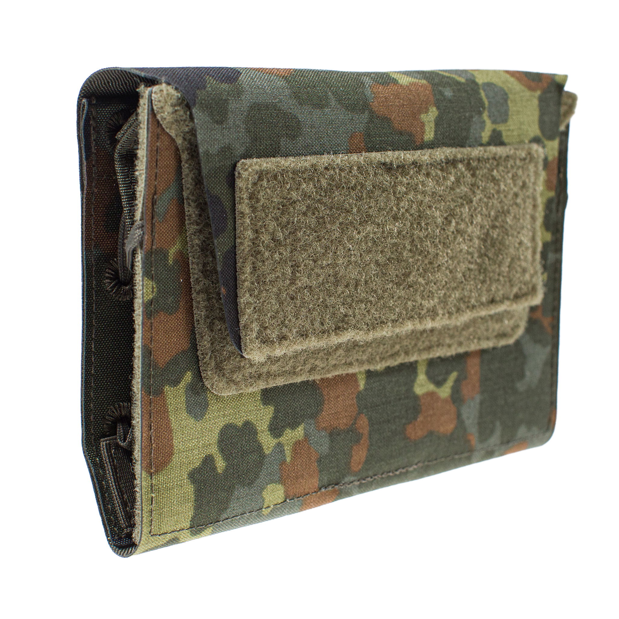 Lindnerhof Admin-Tasche MX116 Tarnmuster-Magazintasche mit Klettverschluss, ideal für Airsoft- und Outdoor-Ausrüstung.