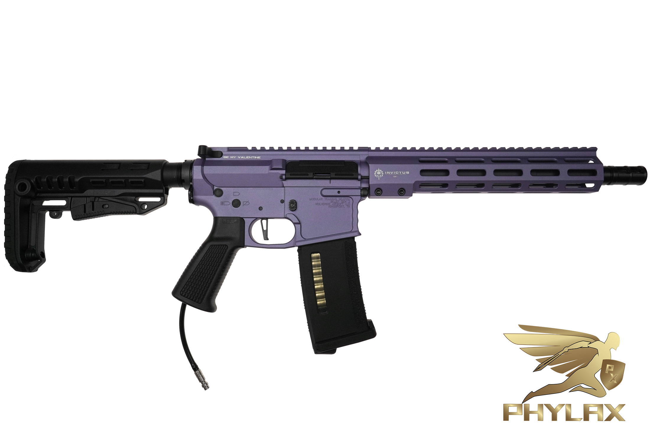 BE MY VALENTINE SET - MTW Billet Tactical Gen 3 - GLOCK 45 black 6mm GBB x Cerakote