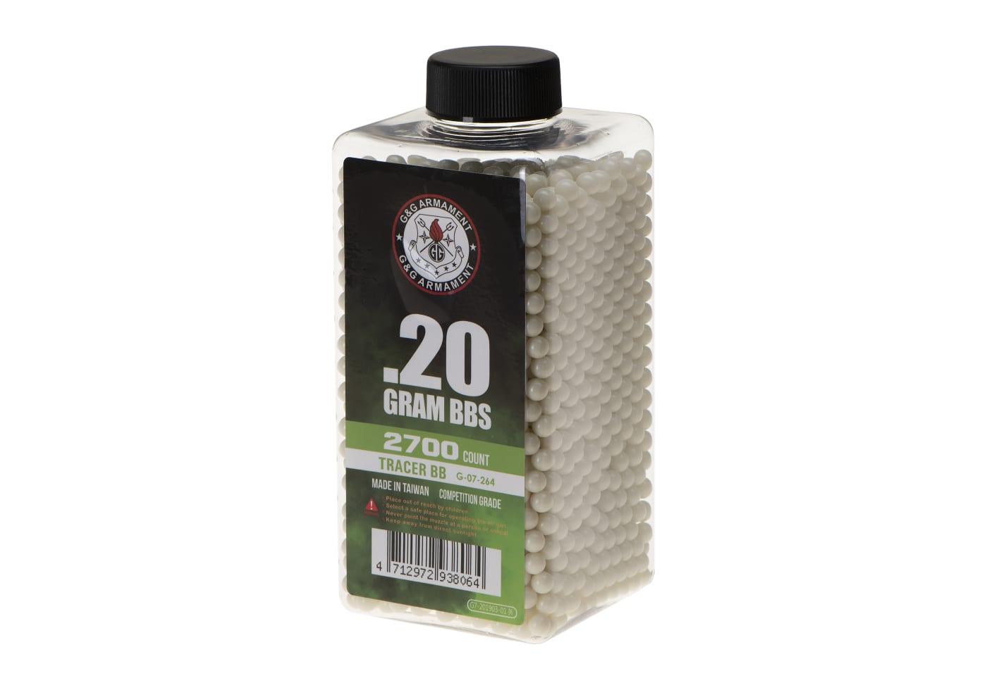 G&G Airsoft  BBs 0,20gr Tracer Grün 2700 rds 