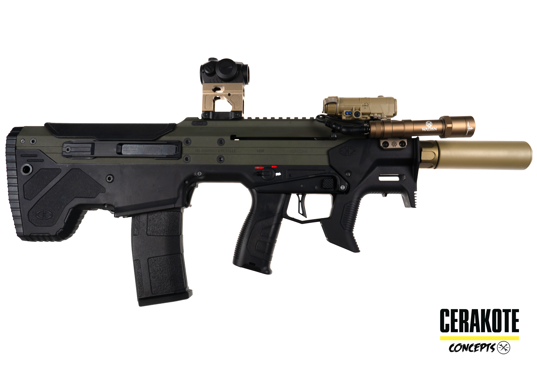 One of One Phylax MDR-X Micron Cerakote Cobalt Kinetics Green- ab 18 Jahren