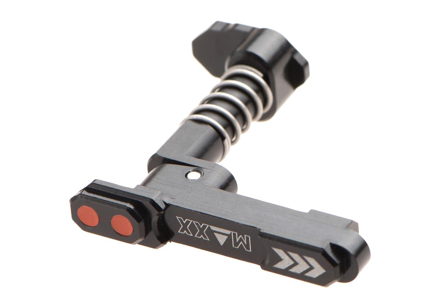 Maxx Model CNC Aluminium Advanced Magazine Release Style B - black