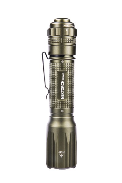 Nextorch TA30CG Taktische LED Taschenlampe mit KISS Schalter