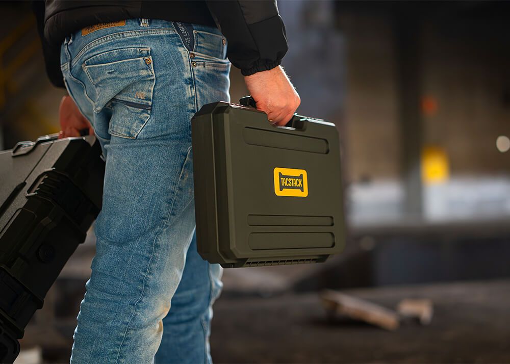 Tacstack 32x22x8cm Pistol Case dark green