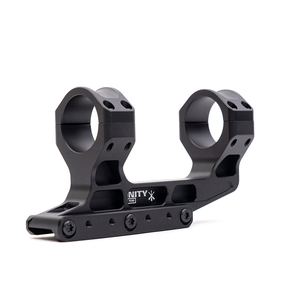 PTS Unity Tactical FAST LPVO Scope Mount 30mm schwarz