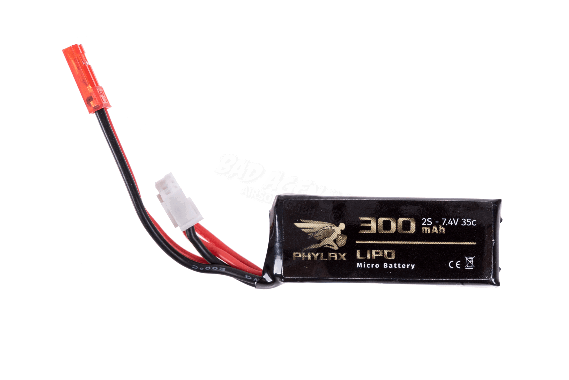 Phylax 7,4V HPA Lipo Akku 300mAh 35C JST