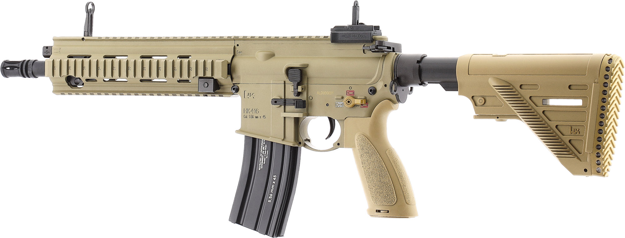 Umarex Heckler und Koch H&K 416 A5 Sportsline mit Tracer Sand - S-AEG - ab 18 Jahren