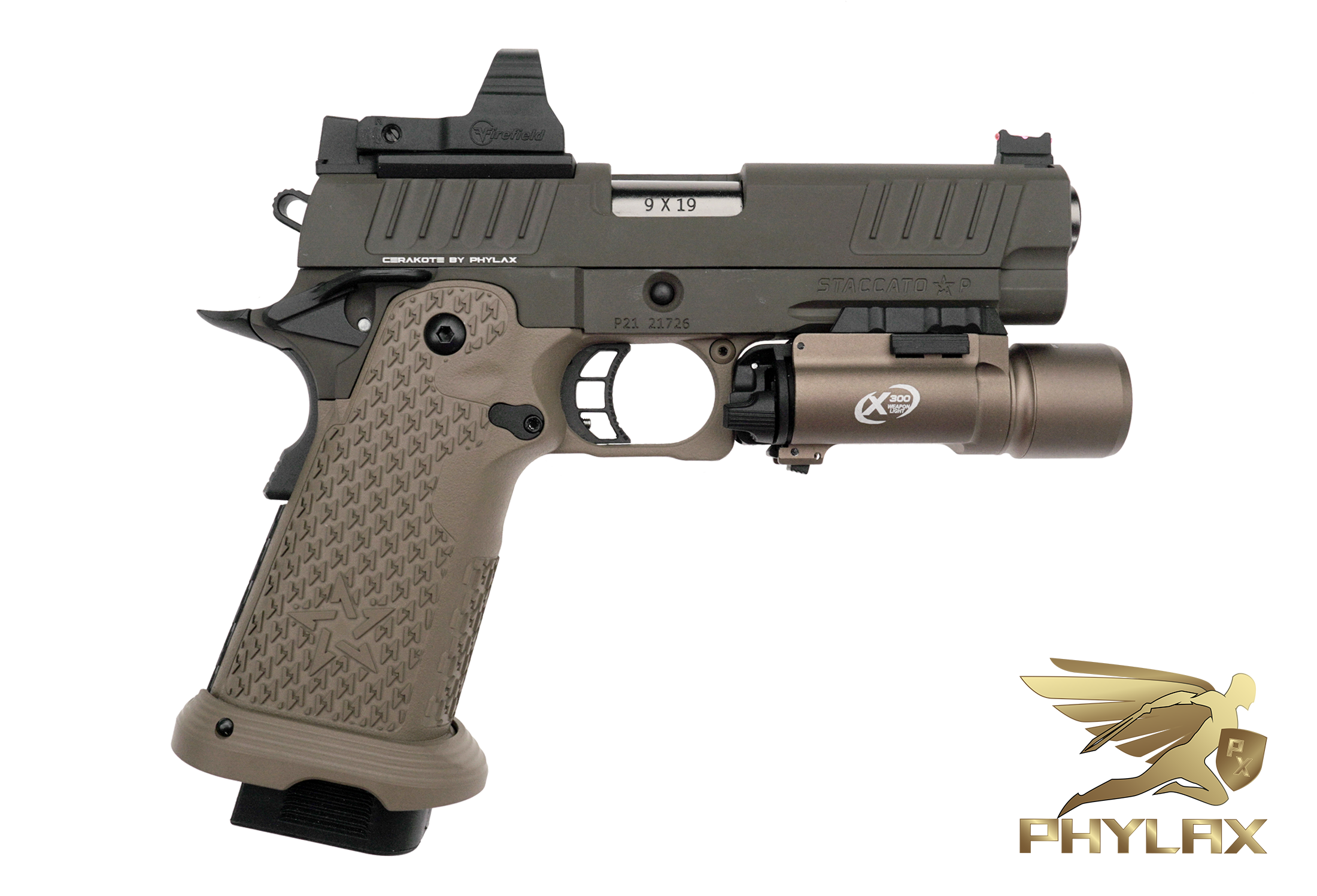 EMG Staccato 2011 P S-GBB Cerakote Patriot Brown x Glock FDE - ab 18 Jahren