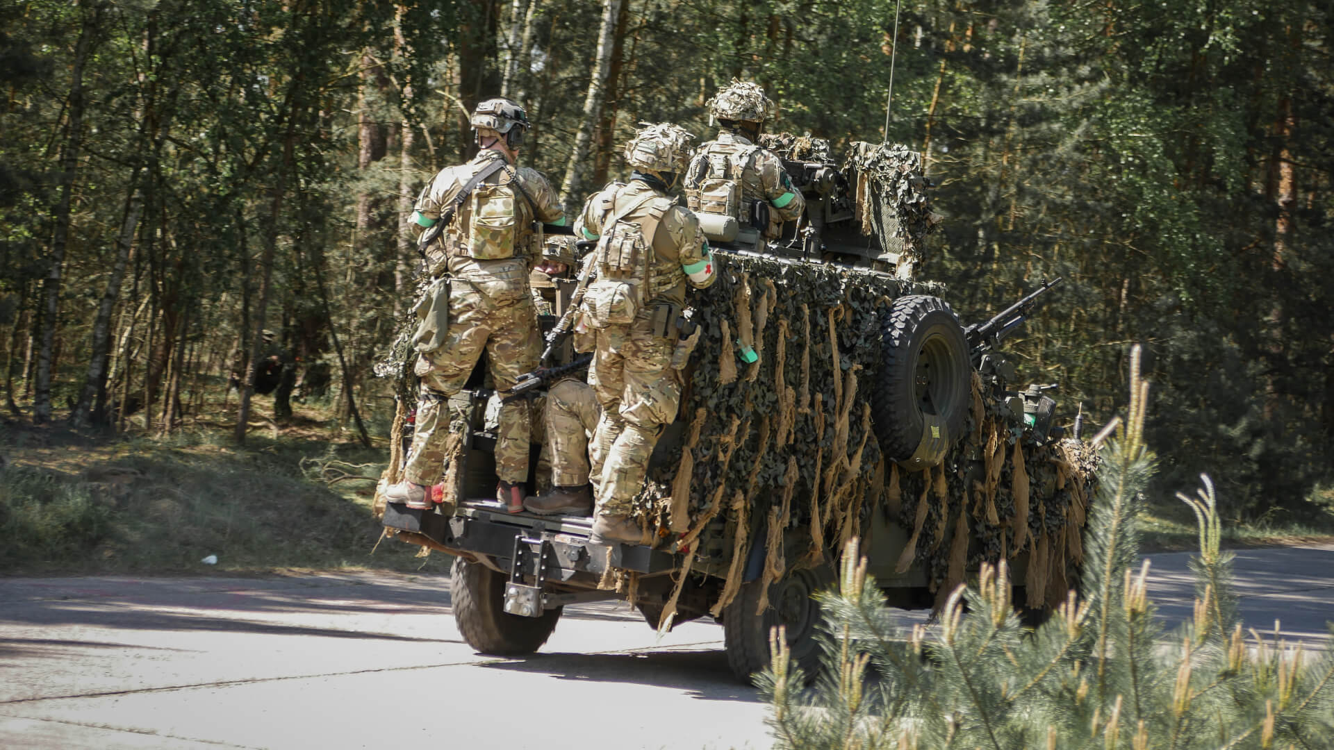 Ingame Fahrzeug auf der Dark Emergency der Airsoft Helden in Mahlwinkel