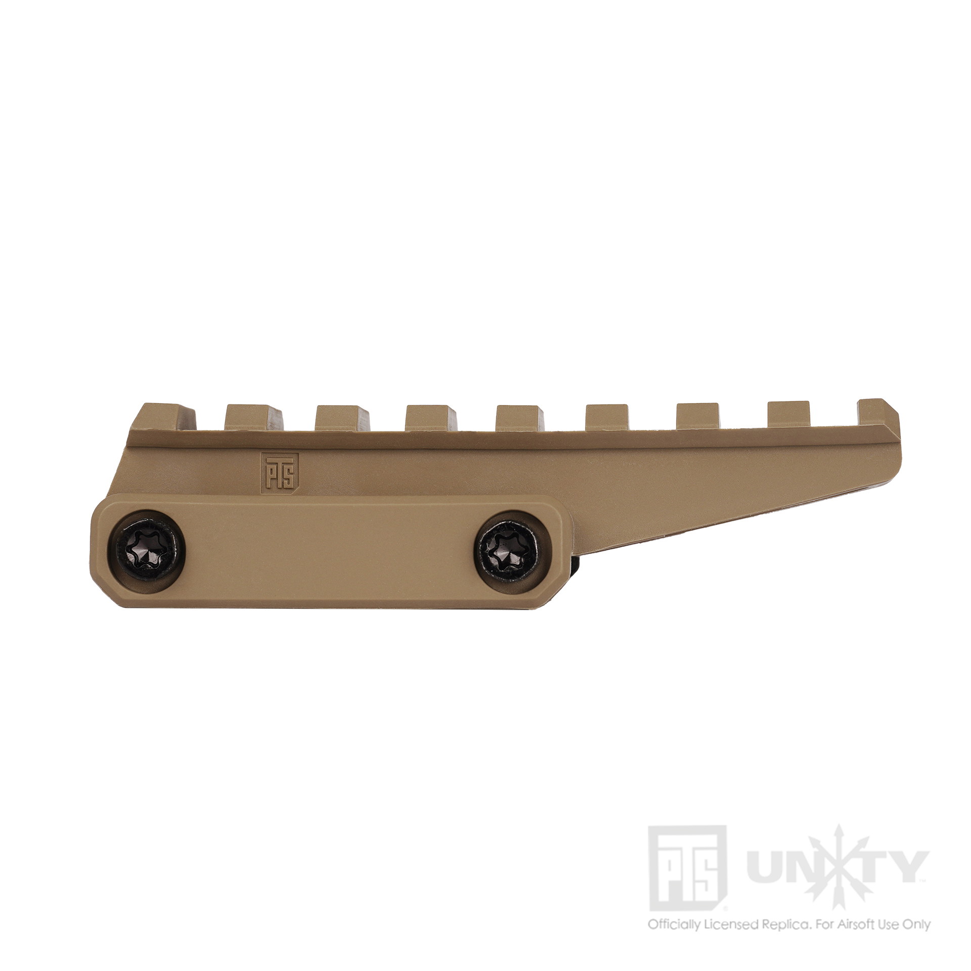 PTS Unity Tactical FAST Optic Riser (Polymer) dark earth