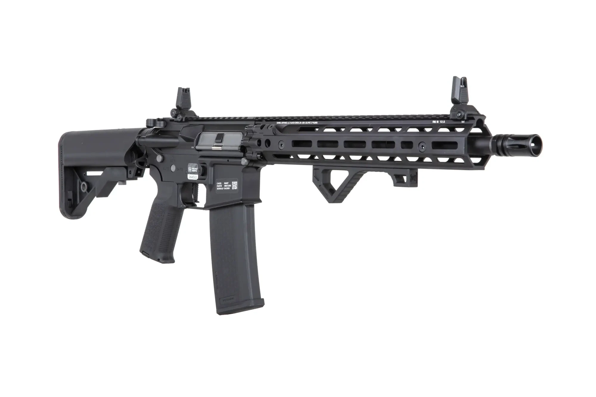 Specna Arms Daniel Defense RIS III 12,5" SA-P28 Prime mit Gate Aster II Schwarz S-AEG - ab 18 Jahren