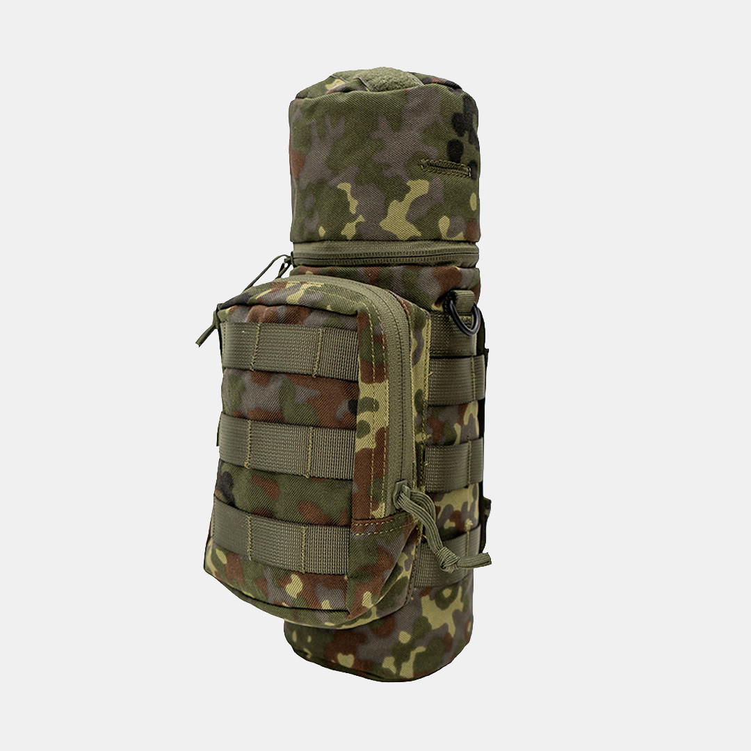 Zip Tac Bottle Pouch Medium flecktarn