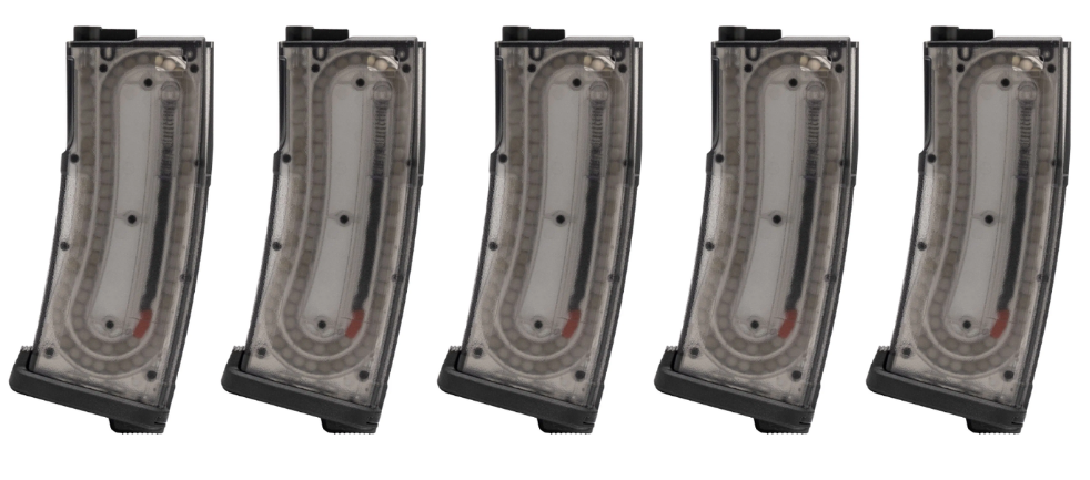 PTS TPM AR15 Magazin - Schwarz 5er Set