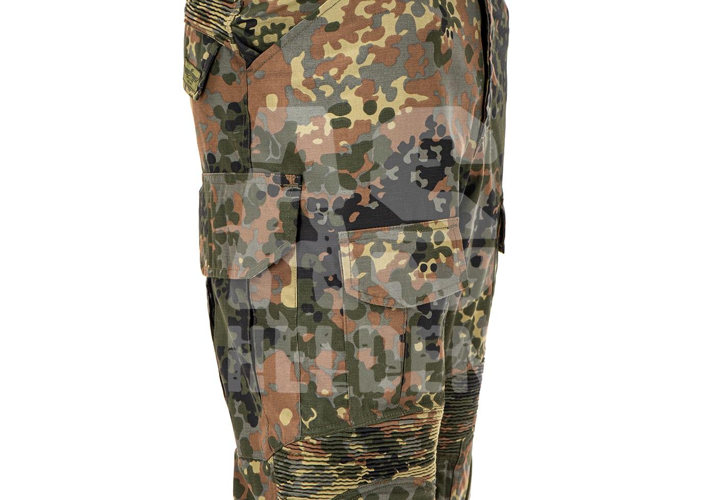 Predator Combat Pant Tarnhose mit Flecktarnmuster und Seitentaschen, ideal für Airsoft.