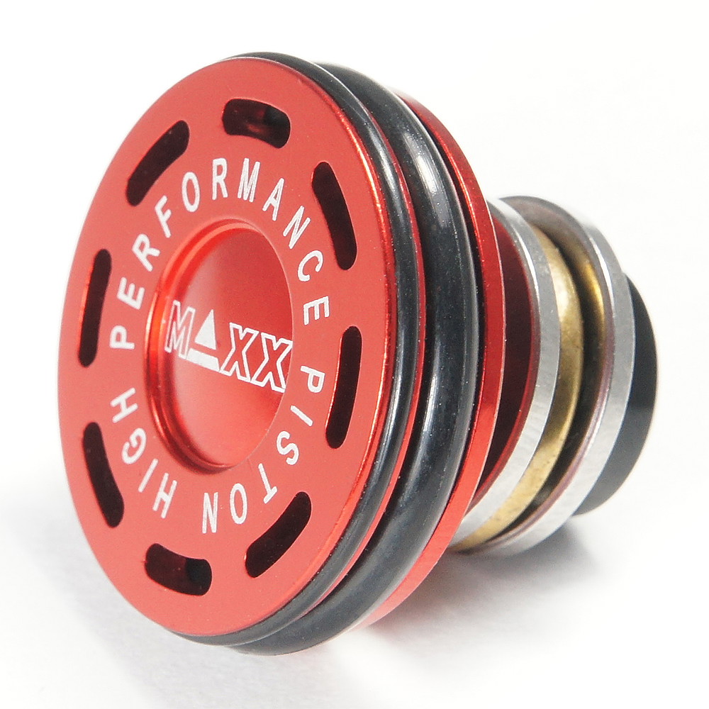Maxx Model CNC Aluminium Double O-Ring Ball Bearing Piston Head für AEG