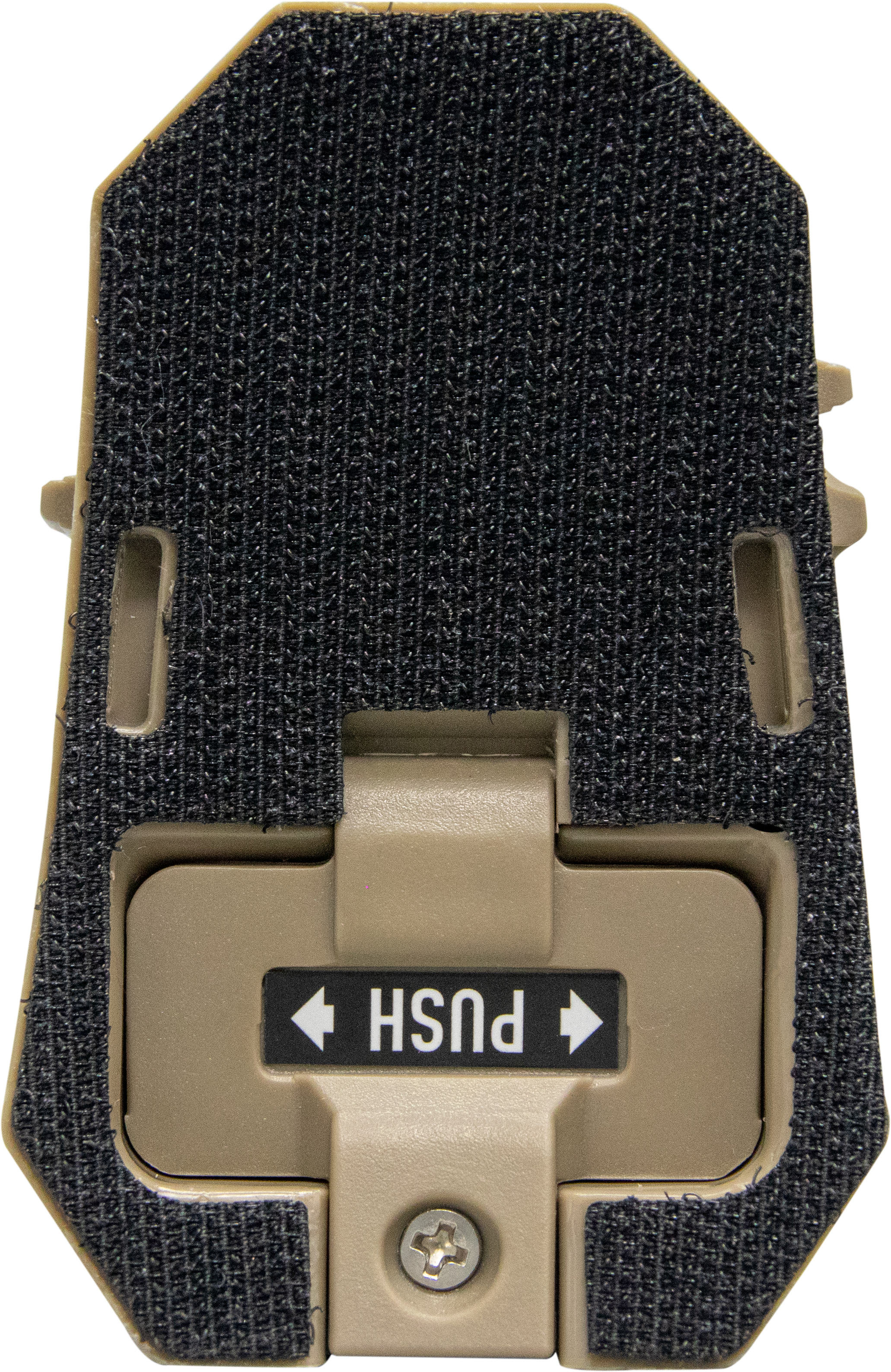 Earmor™ F101 Stealth Helmet Light Taktische Halterung mit Klettverschluss für Airsoft-Ausrüstung, mit Druckmechanismus.