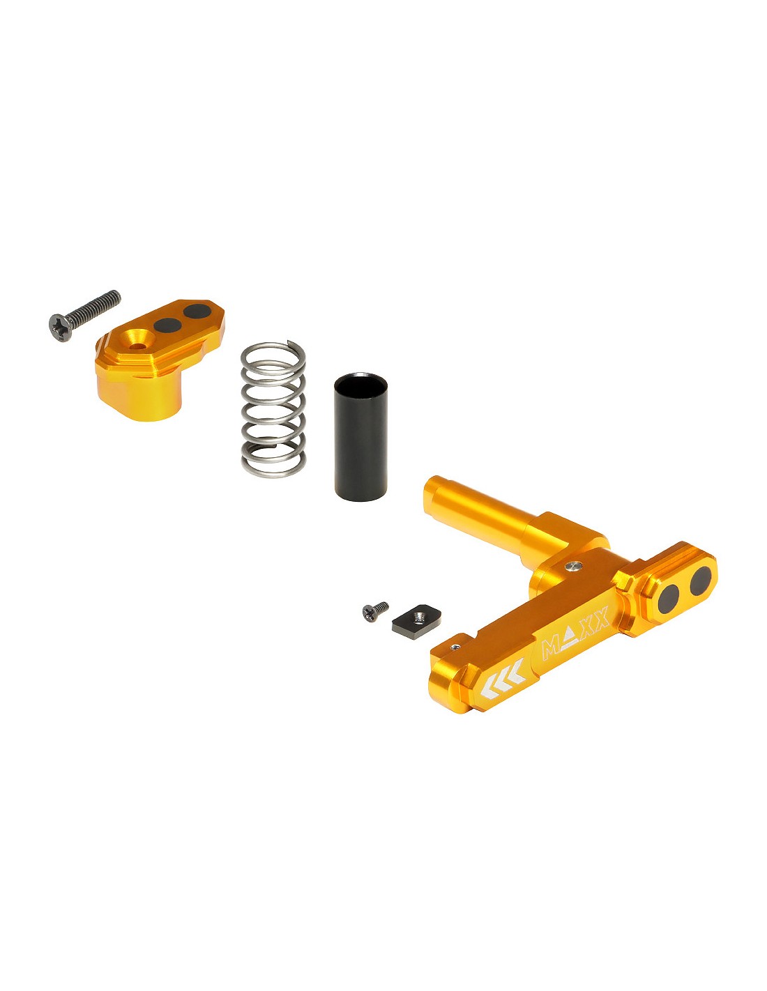Maxx Model CNC Advanced Magazine Release Style A für AEG bronze