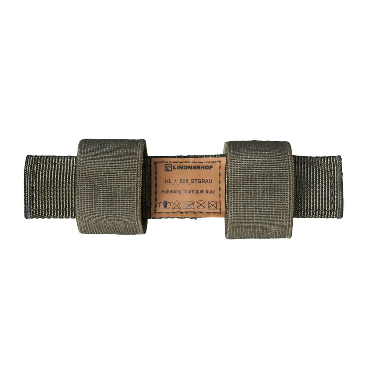 Olivgrüne Tourniquet-Halterung, kompakt und strapazierfähig, ideal für Airsoft-Ausrüstung.
