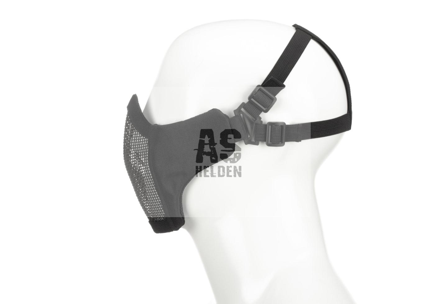 Mk.II Steel Half Face Mask - Schwarz (Invader Gear)