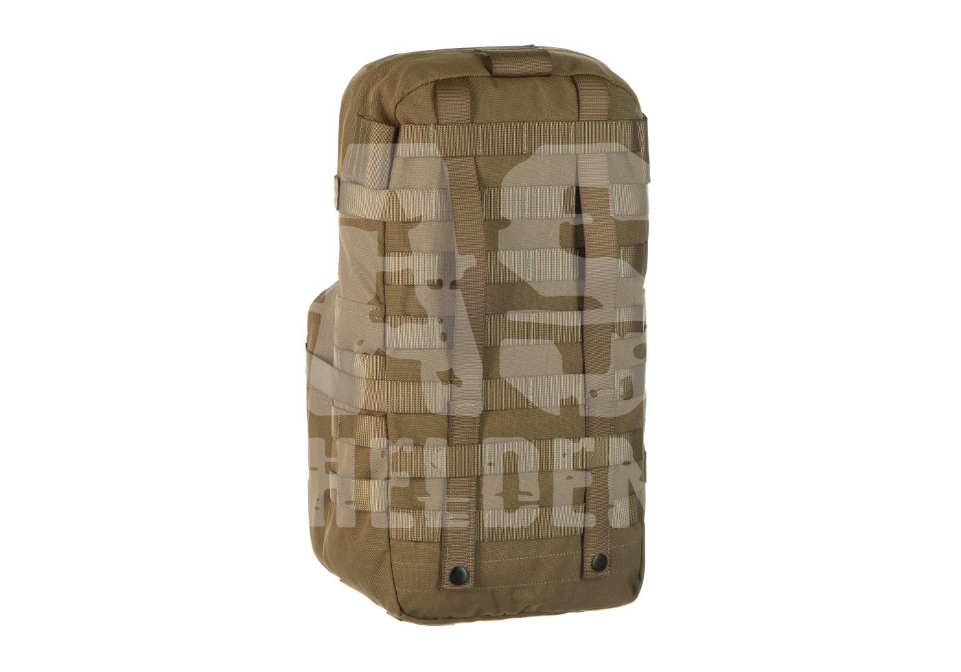 Tarnfarbenes Molle-Zubehör-Tasche, robust und ideal für Airsoft-Gear.
