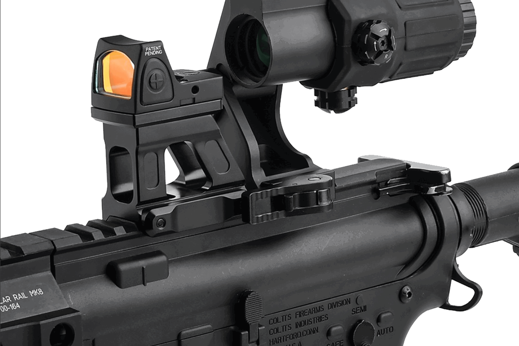 WADSN FT MRDS + RMR Adapter High Plates Set dark earth